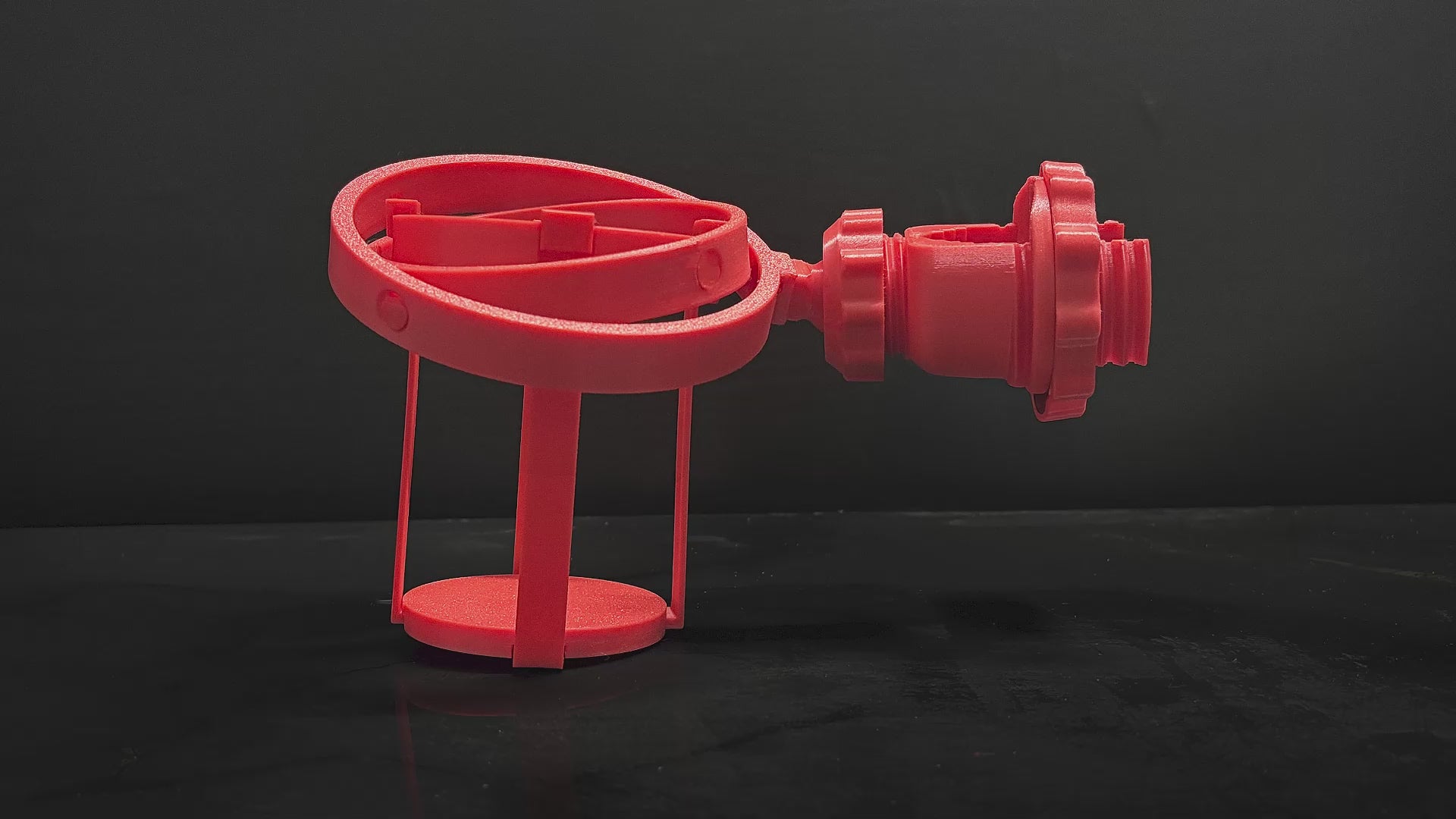 Gyroscopic Cup Holder — Anti-Spill Universal Mount